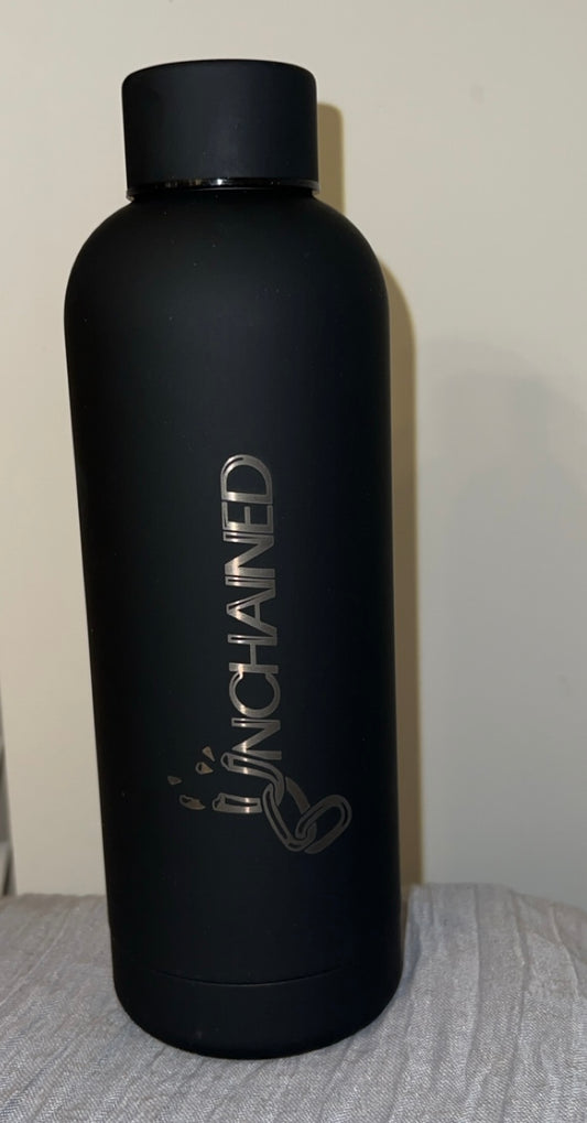 Black Unchained Thermal Bottle